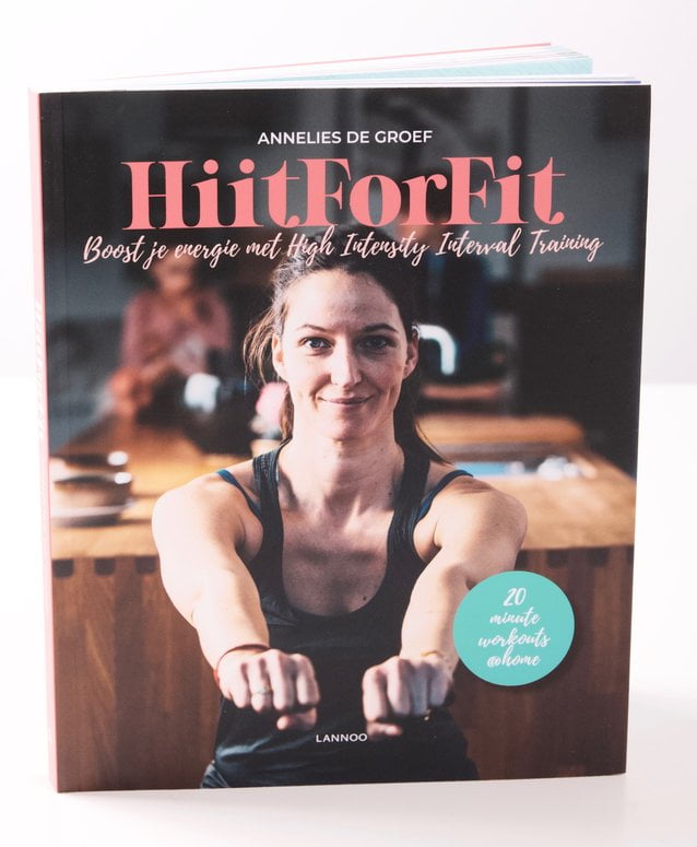 HiitForFit boek van Annelies De Groef