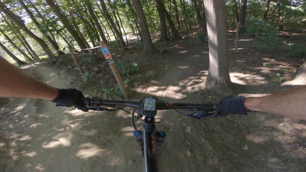 mtb Balenberg splitsing mtb pijlen