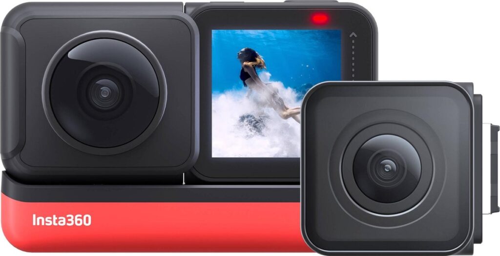 Insta 360 ONE R Twin fietscamera