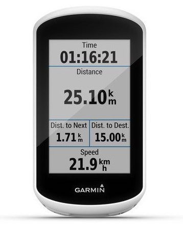 Garmin Edge Explore datavelden