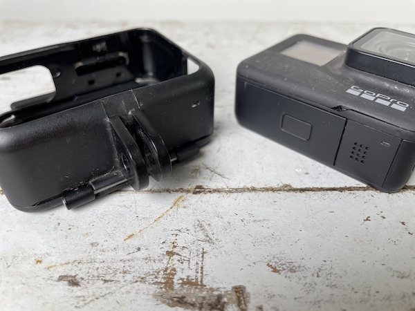 GoPro hero 7 Black mounting plaatjes