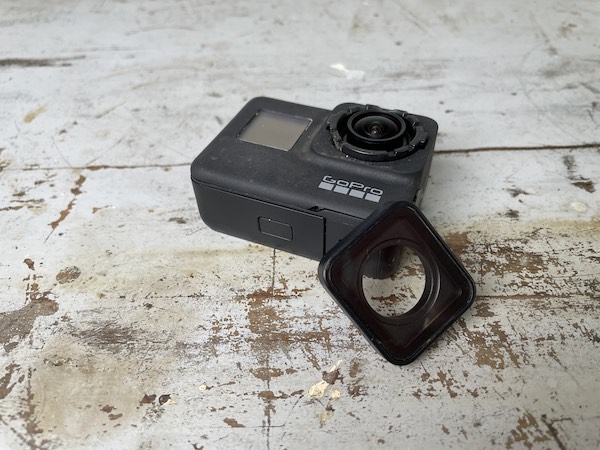 GoPro Hero 7 en 9 lenskapje verwijderen