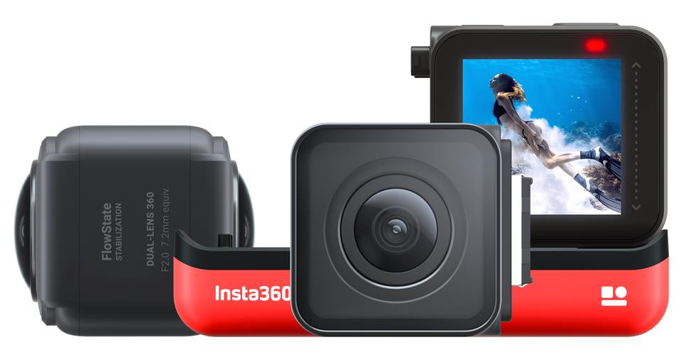 Insta 360 ONE R Twin Edition lenzen