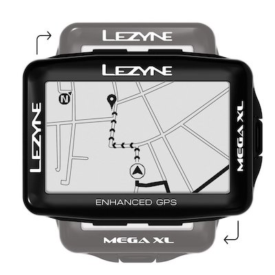 Lezyne Mega XL fietscomputer