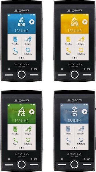 Sigma Rox 12 profielen