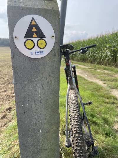 Frans Claes mountainbikeroute pijlen