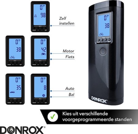 Donrox Ride 511 elektrische fietspomp compressor
