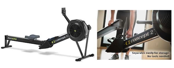 Concept 2 inklapbare roeitrainer