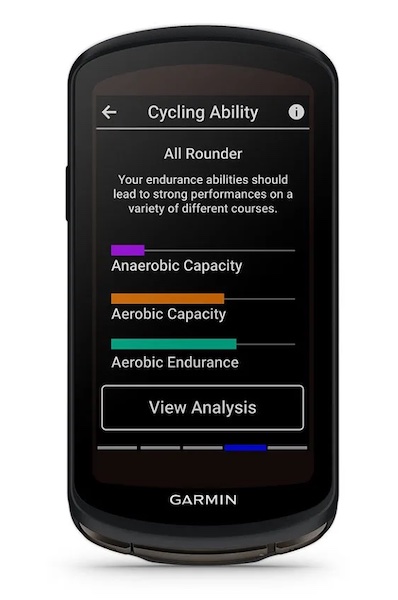 Garmin Edge 1040 fietsvaardigheden