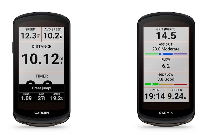 Garmin Edge 1040 MTB dynamica