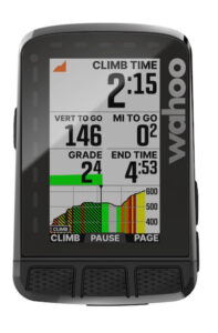 Wahoo ELEMNT Roam V2 summit climbing functie