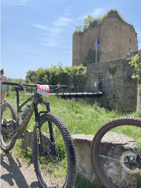Ardennes Trophy bevoorrading Chateau de Franchimont