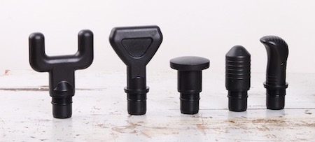 Black Rhino massage gun massagekoppen