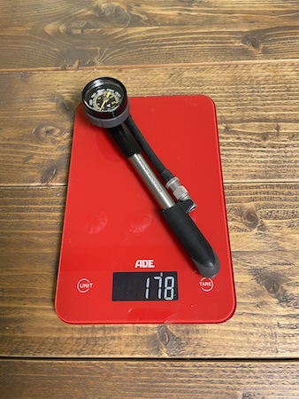 topeak-pocketshock-dxg-gewicht Topeak Pocketshock DXG gewicht