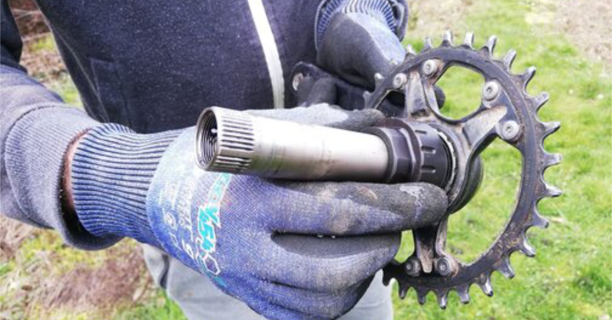 Hoe vervang je een Shimano Direct Mount tandwiel?